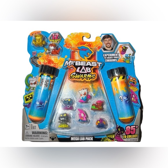 Other - Mr. Beast Lab Swarms Mega Lab Pack 12-Pack - Atomic Series